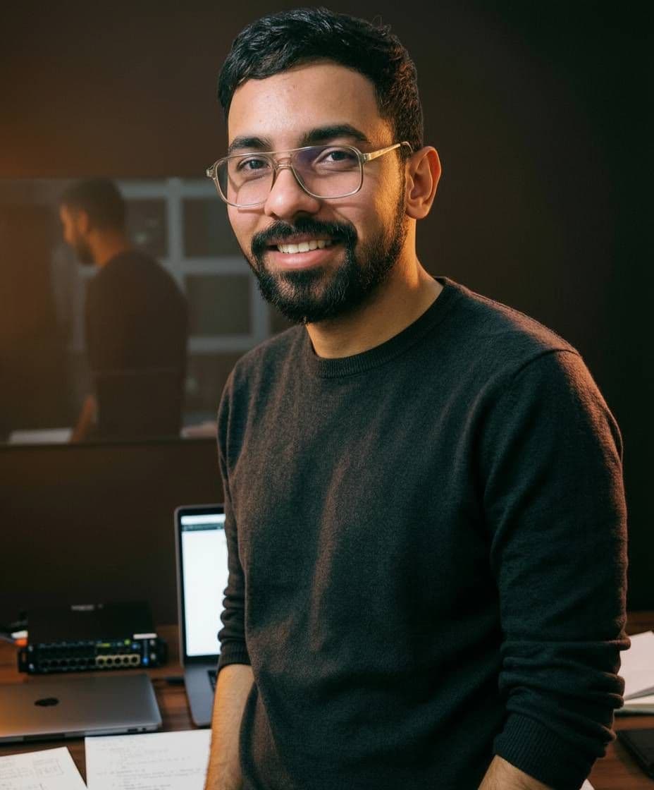 Amir, builder, operator, and careful learner.